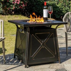Cozy Nights Await: Our Review of the 28” Propane Fire Pit
