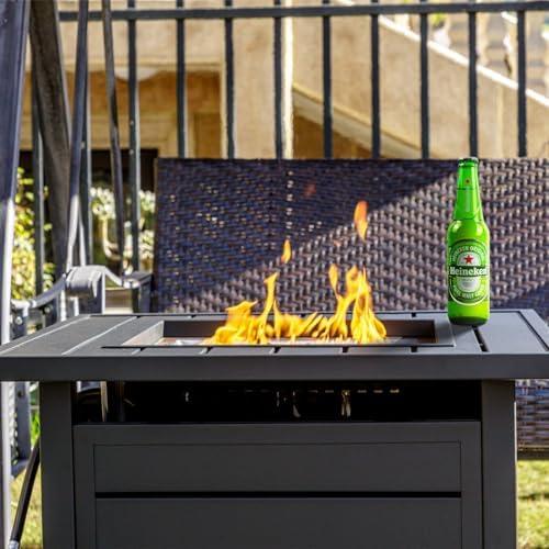 Cozy Evenings Await: Our Review ‌of the 28-Inch Propane Fire Pit