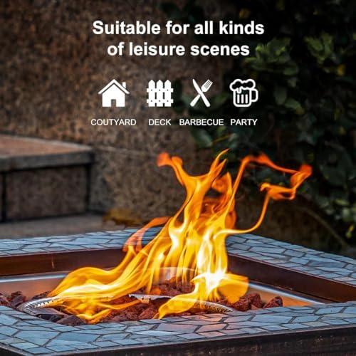 Cozy Nights Ahead: Our ​Review of the 28-Inch Slate Fire Pit