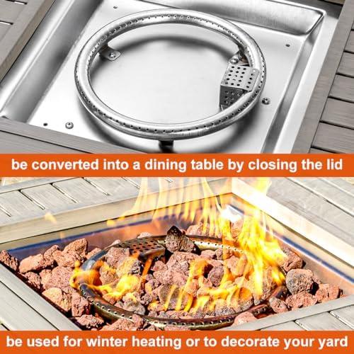 Cozy Evenings Perfected: Our Review of the 28-Inch Propane Fire Pit